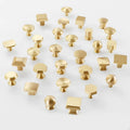 Hot Sale Gold Furniture Drawer Pull Handle Kitchen Cabinet Knobs Brass