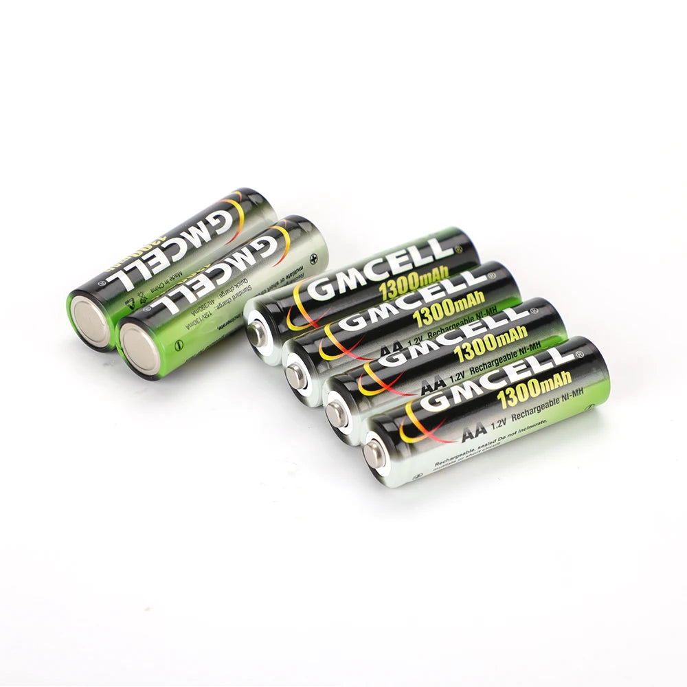 GMCELL Wholesale NIMH AA 2600mAh 1.2V Rechargeable Battery Cell NIMH AA 1.2V 2600mAh Batteries