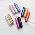 MUB Empty 3ml 6ml 10ml Round Refillable Aluminum Atomizer