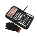 WZAUTO 43-Piece CR-V Metal Vacuum Tire Repair Tool Kit Customizable OEM Combination Household Gift Hard Case for Motorcycles