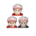 Wholesale Jujutsu Kaisen 3D Anime Lenticular Motion Stickers Waterproof Itadori Yuji Car Stickers