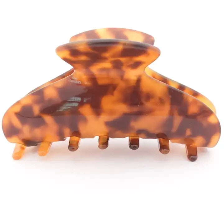 2023 New Hot-selling 10cm Fashion Temperament Women's Tortoiseshell Acetic Acid Hair Claw