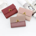 Factory Price Men's Fashionable Pu Leather Short Wallet with Zipper Closure RFID Blocking Waterproof Chains & Embroidery