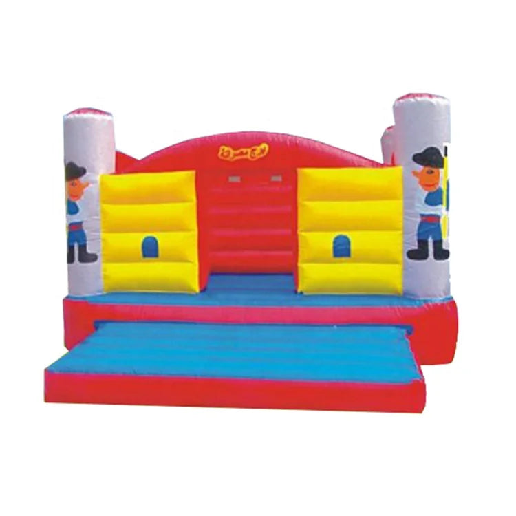 Kaluen A007 Kids Henan Inflatable PVA Plastic 0.48mm Thick 4m*6m Jumping Bouncy Castle Climbing Wall Commercial Use Resort
