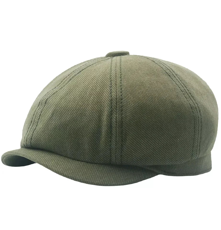 Wholesale Unisex Flat Ivy Cap 8 Panels Newsboy Hat for Adults for Beach and Party Scenes