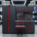 GATmatic Professional Modular 11-Drawer Workshop Storage Station with 422PCS Tool Set for 4S Garage - GS Certified