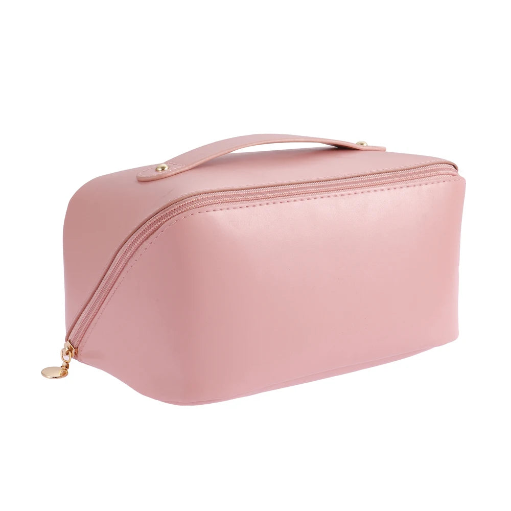Custom Large Capacity Zipper Makeup Make up Bags Travel Fashion Cosmetic Bag & Cases Organizer Gift Bag