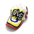 Custom Made High Quality Fashion 6 Panel Cotton Printing love Fancy Baseball Caps
