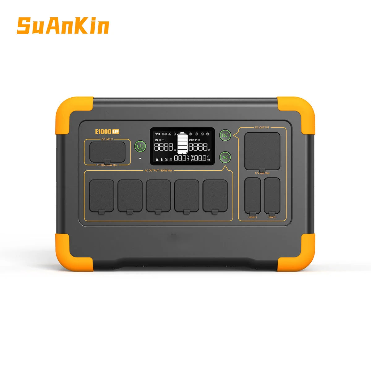 E1000LFP 1800W 1024Wh Portable Power Station