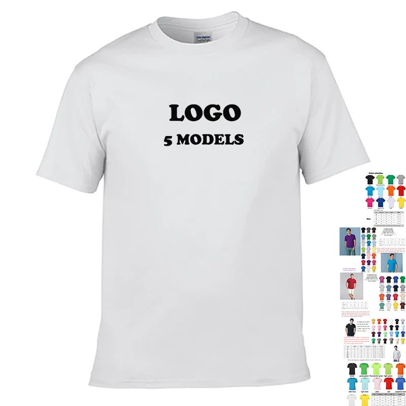 Factory 3D OEM Brand Print Blank 100% Cotton Men T-shirt Cheap Election Blank Custom t Shirt for Men Printing Gym t Shirt