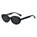 2025 Korean Retro Sunglasses UV400 Lenses Vintage Oval Frame TR90 Women Fashionable Shades