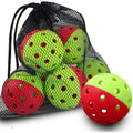 USAPA X40 Premium Thermoformed Red Pickleballs Set Excellent Quality with 6 Balls