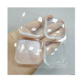 1.57 Inch Fashion Clear Self-Adhesive Door Stopper Transparent Silicone Rubber Bumpers PU Wall Protector Wall 4PCS Set