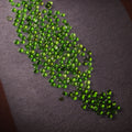 High-end Custom-made Green Glass Round Shape Supplier of High-quality Gemstone for Jewelry Professional Gemstone