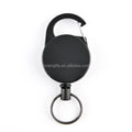 Hot Sell Retractable Badge Holder Reel ID Badge with Belt Clip Anti Lost Key Ring Card Keychain