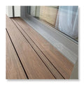 23mm Thick Traditional Style Co-Extrusion Wood Plastic Outdoor Deck Flooring WPC Composite Decking Made of Maple