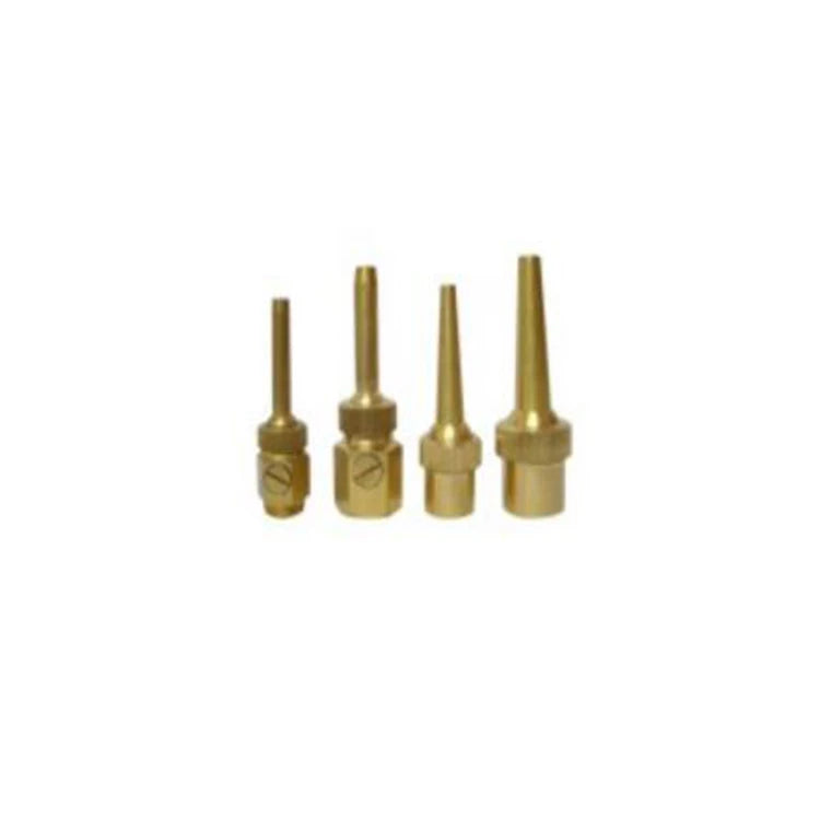 Daremay Adjustable Universal Brass Nozzle for Pools Landscape Fountains with Outward Straight Water Feature 1/2''-2'' Interface