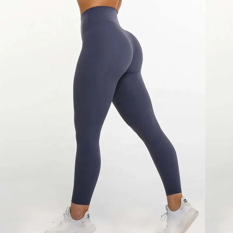 Custom Recycled Fitness Leggings Training Compression Push up Sports Yoga Pants Workout Tights Scrunch Gym Leggings for Women