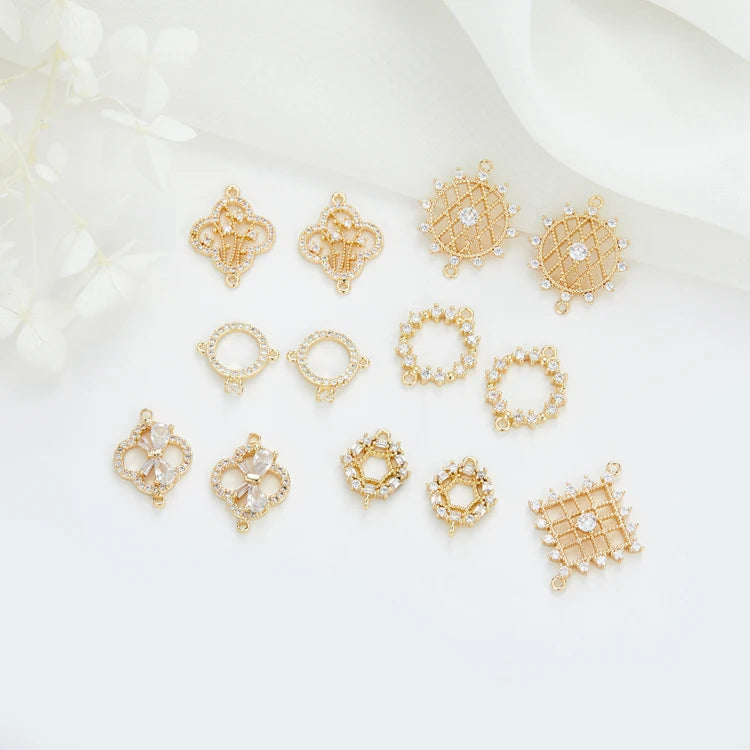 Korean New Fashion DIY Jewelry Bracelet Connector Charm Accessories Wholesale