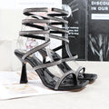 Y 42 Size New Fashion Dress Luxury Designer Women's Casual Shoes for Women and Ladies High Heels Heeled Slippers Sandals