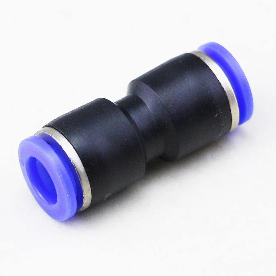 One-Touch PU Pneumatic Straight Union Tube Quick Connector Fitting 4mm-16mm Air Hose for Tube Pneumatic Pipe Fittings