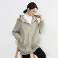 Customized Logo Windbreaker Short Hooded Female Wholesale Loose Casual Light Womens Spring Jacket