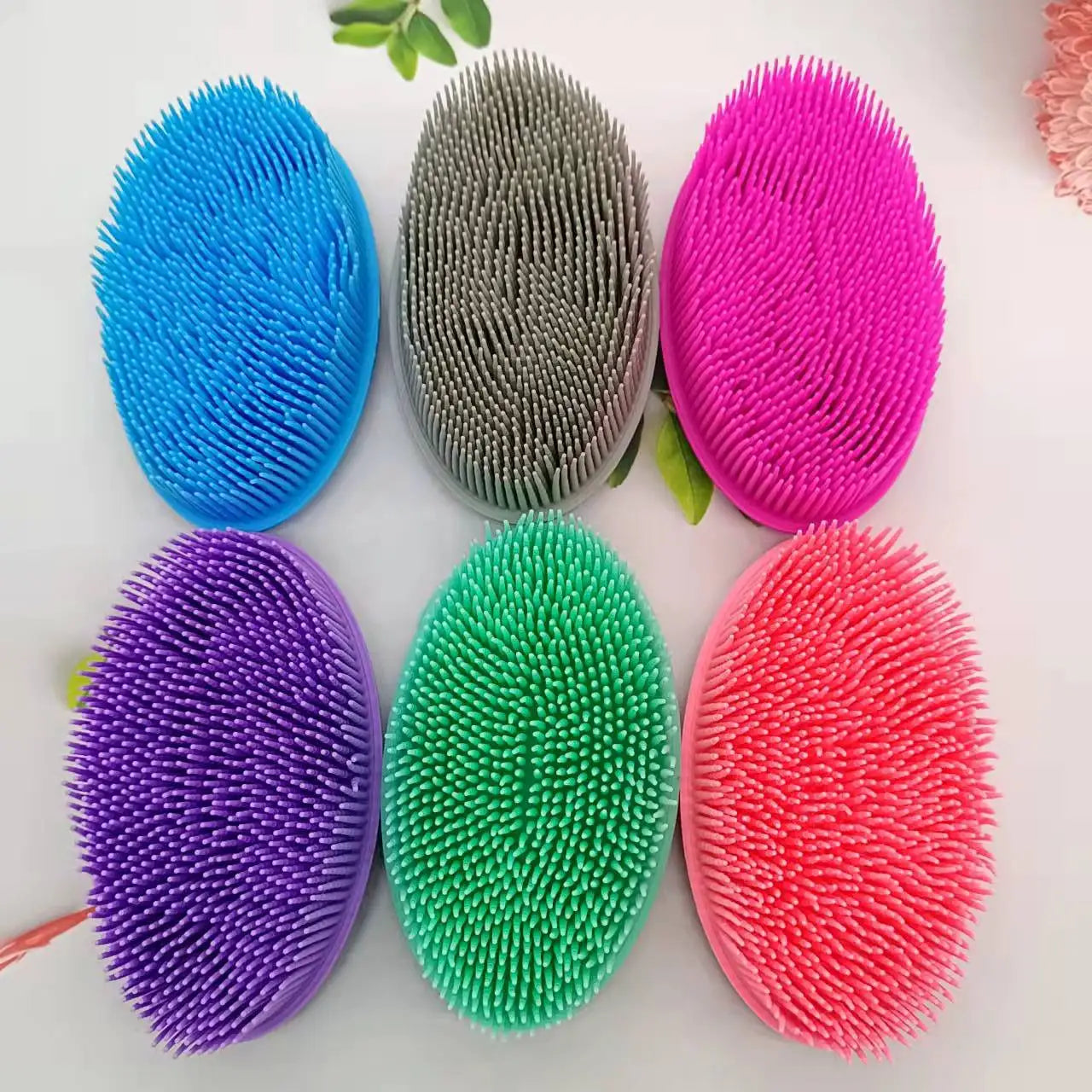 Yue Wholesale Multi-function Cleaning SPA Bath Brush Exfoliating Scrubbing Brush Massage Brush