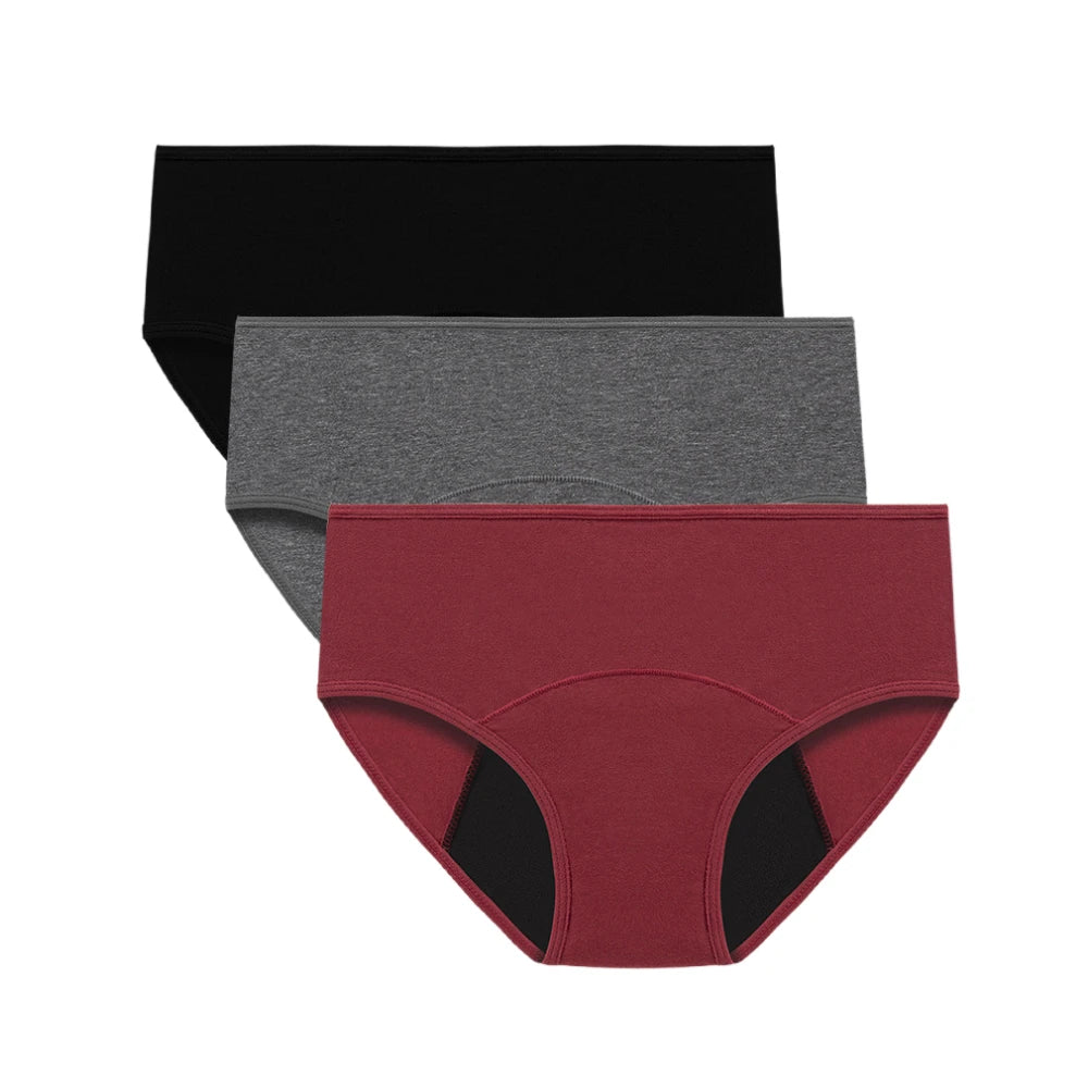 Wholesale 3 Layer Leak Proof Ladies Menstrual Pant Period Pants Reusable Washable Menstrual Panties