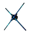 High Definition 3*3 TK-M75 1024pcs Wifi App Remote Control Wall 3d Hologram Advertising Fan Projector Hologram 3d Display