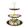 3-tier Plastic Cupcake Cake Stand Dessert Stand Cupcake Stand Tea Party Serving Platter
