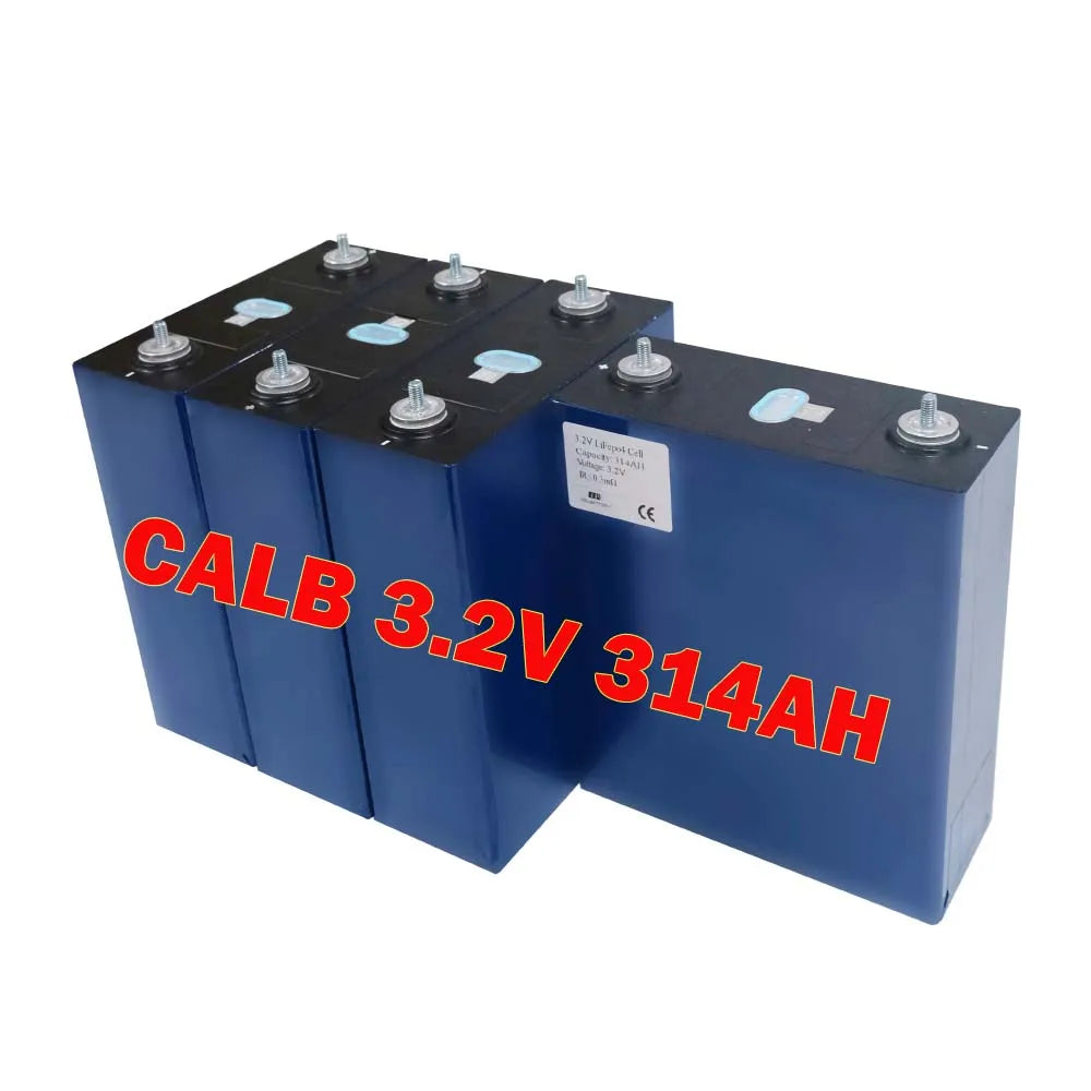 EU Stock DDP Shipping CALB 314Ah LiFePO4 Cells Single Pole M6 stud lithium iron phosphate battery cell for solar system