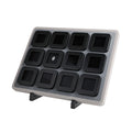 DiKaiTools New Style Gem Box Diamond Presentation Mastery DK21676-12 Deluxe Boxes in Luxury Tray