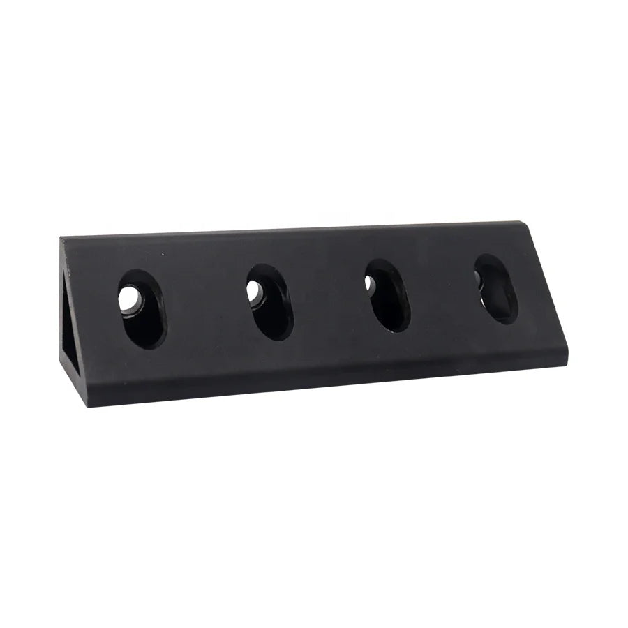 Lang Le Aluminium Profile Accessories Hot Sale 3 Corner Bracket 40160 Triangle Bracket Corner Bracket for Aluminum Profile Frame