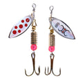 Wholesale SP065 6.5cm 4.7g Artificial Metal Spinner Baits Spoon Fishing Lures