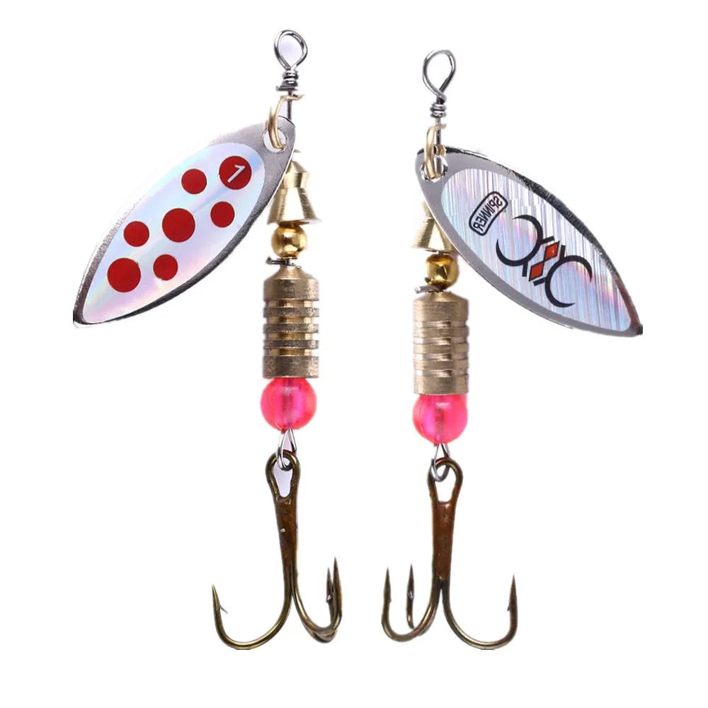 Wholesale SP065 6.5cm 4.7g Artificial Metal Spinner Baits Spoon Fishing Lures