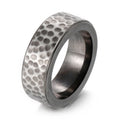 KALEN Vintage Stainless Steel Dotted Jewelry Rings for Men and Women