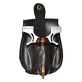 Piaoyu Camping Leather Slingshot Pouch Portable Slingshot Holder Hunting Bag Durable Outdoor Goods Catapult Pocket for Hunting