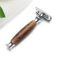 Wholesale Bamboo Wood Razor Guangdong Razors Manufacturer Modern Barber Shaver Blade Safety Razor
