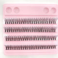 Hot Selling Beautiful Cluster Kit Natural Soft Cluster Lashes Handmade Private Label Individual Lashes