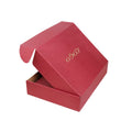 Wholesale Eco Wig Corrugated Paper Custom Logo Size Printed Gift Delivery Folders with Embossing and Recycled Materials