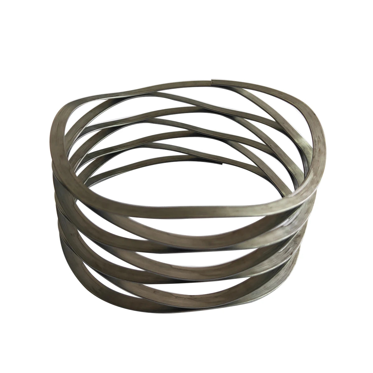 Wave Springs Steel Coil Zinc Plated ROHS Certified OEM ODM Hardware for Industrial Application Wire Diameter 0.1~12mm Model
