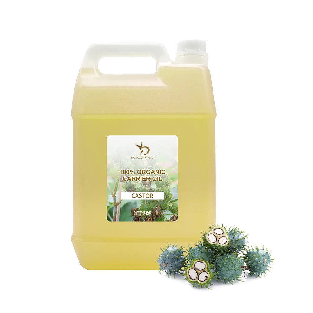 Wholesale Bulk Order 1 kg Pure Essential Castor Oil Seed Origin for Eyelash and Eyebrows Care