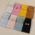 Wholesale Pink Microfiber Button Pouch Small Jewelry Packaging with No Logo for Gifts