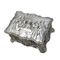 Jewelry Box Metal Creative Jewelry Box Desktop Metal Decoration Ring Storage Religious Catholic Retro Packaging Box Wholesale