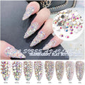 Misscheering  1Pack Hot SS3-SS30 Crystal AB Color Super Shiny Nail Art Rhinestone Decorations Flat Back Non Hotfix DIY Nail Stra