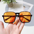 2023 Celebrity Retro Big Frame Internet Red Glasses Ins Female Sunglasses Black Tea Frame Glasses Korean Edition Sunglasses
