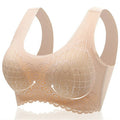 Plus Size Push up Bralette Seamless Bras for Women Brassiere Bra Vest Gathers Shock-proof Pad High Quality Latex Ladies Adults