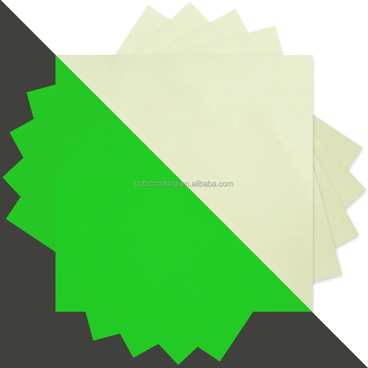 Glow in the Dark Luminous Adhesive Printable Glow in the Dark Inkjet Vinyl Waterproof Sticker Paper