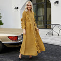 Summer Clothing Fashion Female Retro Ladies Pure Color Long Dresses With Sling Women Lady Elegant Dress