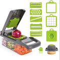 2025 Top Seller Kitchen 16 in 1 Fruit Veggie Tools Manual Mandoline Slicer Onion Cutter Peeler Veggie Chopper Vegetable Slicer